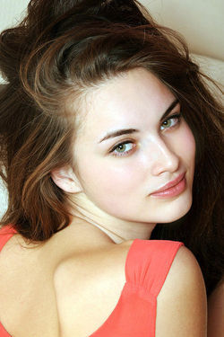 Natalie In Red